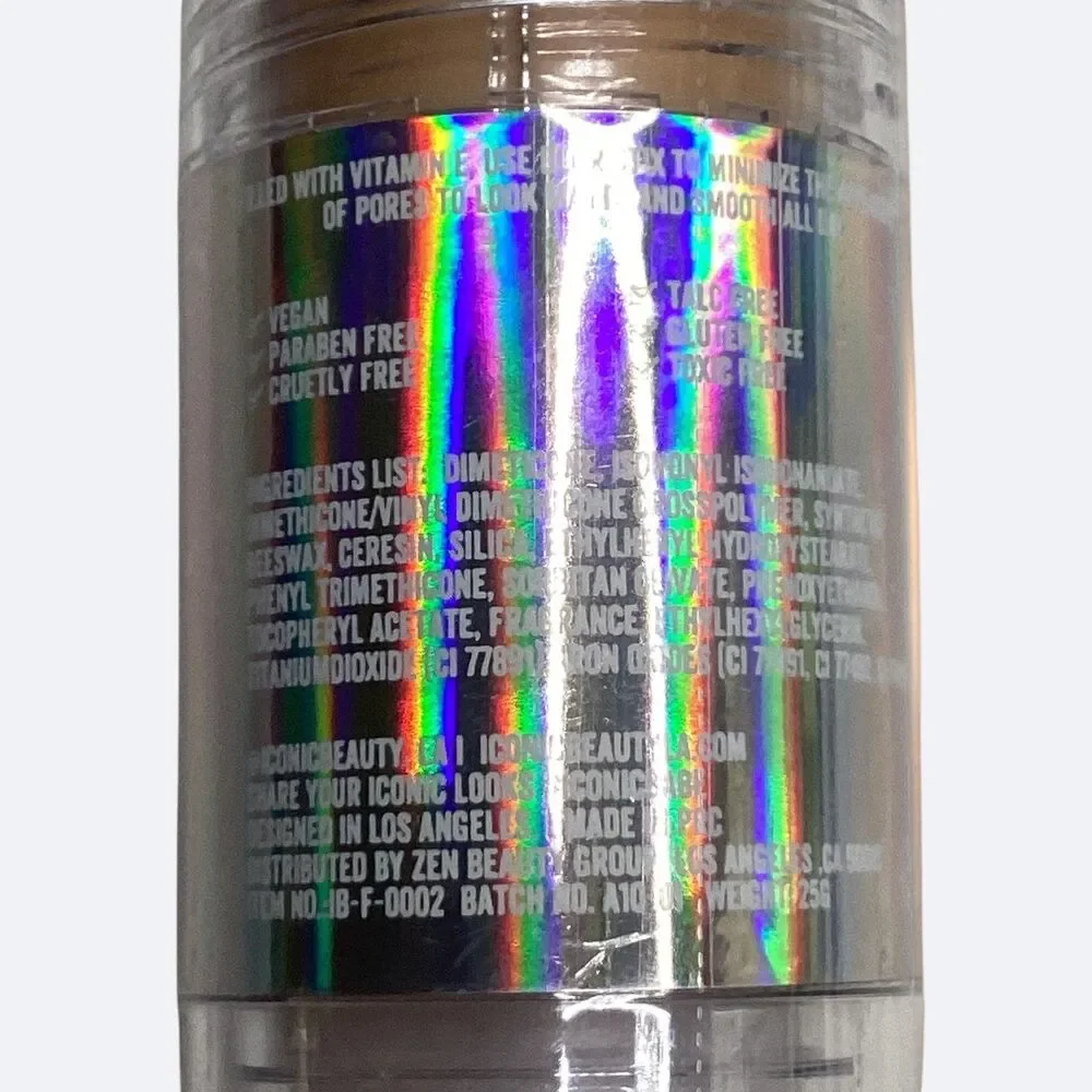 Iconic Beauty Blur Stix Face Primer Stick Matte Finish Vegan 25g